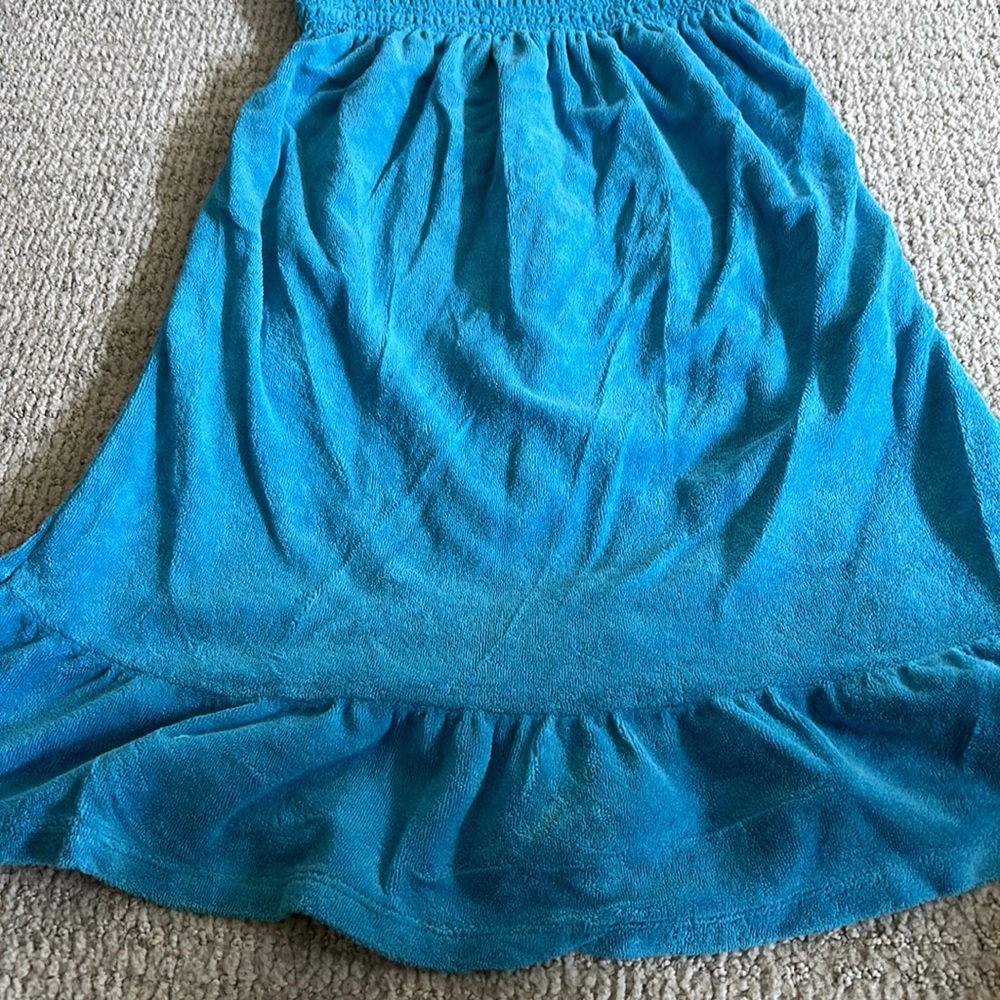 Blue terry cloth juicy couture dress - Picture 3 of 4
